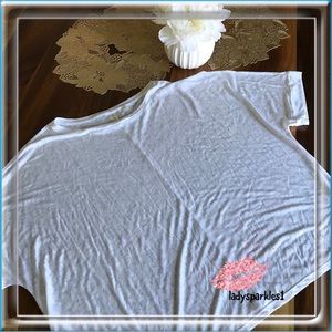 Zella | 3X White Sheer Short Sleeve Blouse